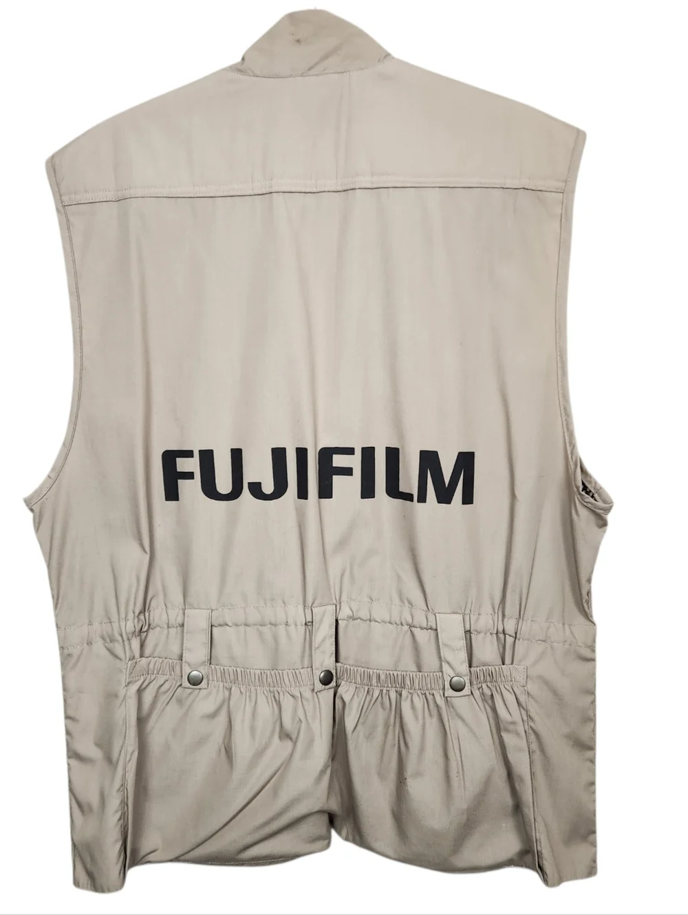Fujifilm Professional Photographer Press Pass Cargo Tactical Vest Mens Size L